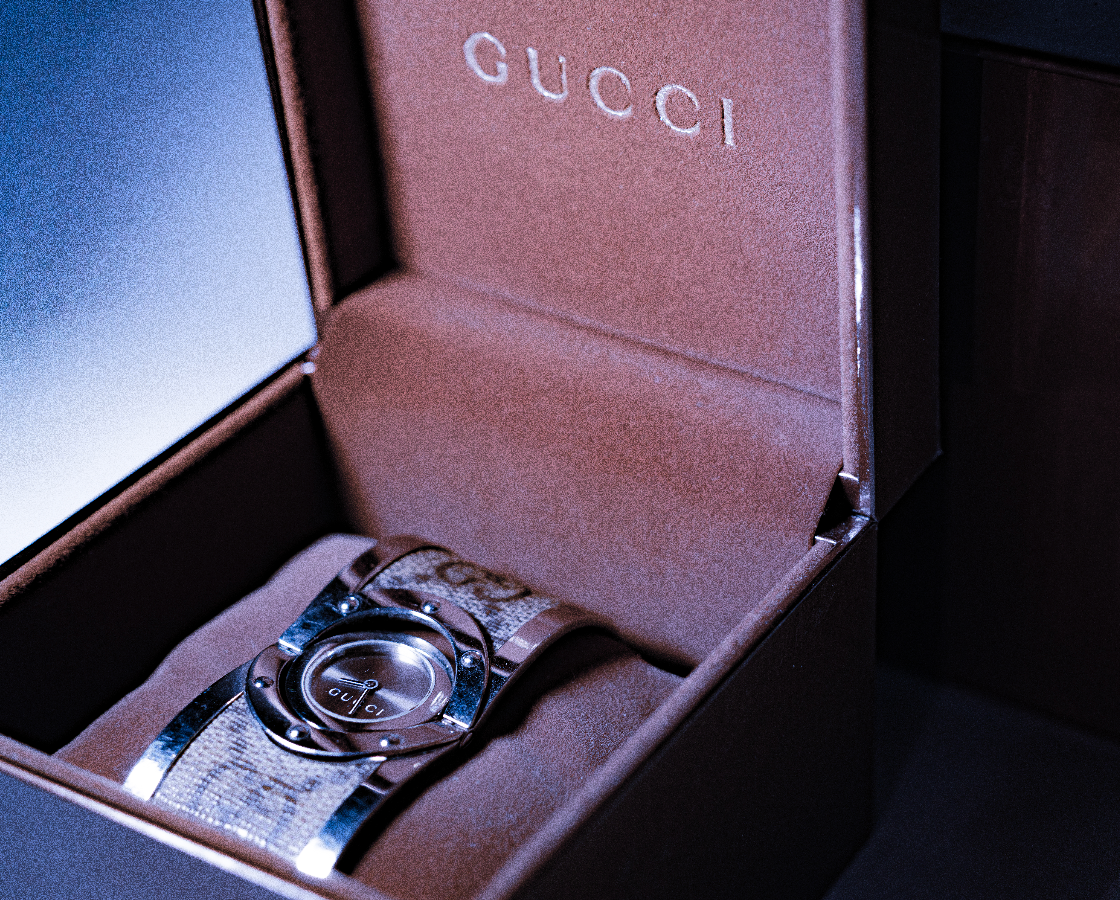 Gucci Monogram Twirl Watch