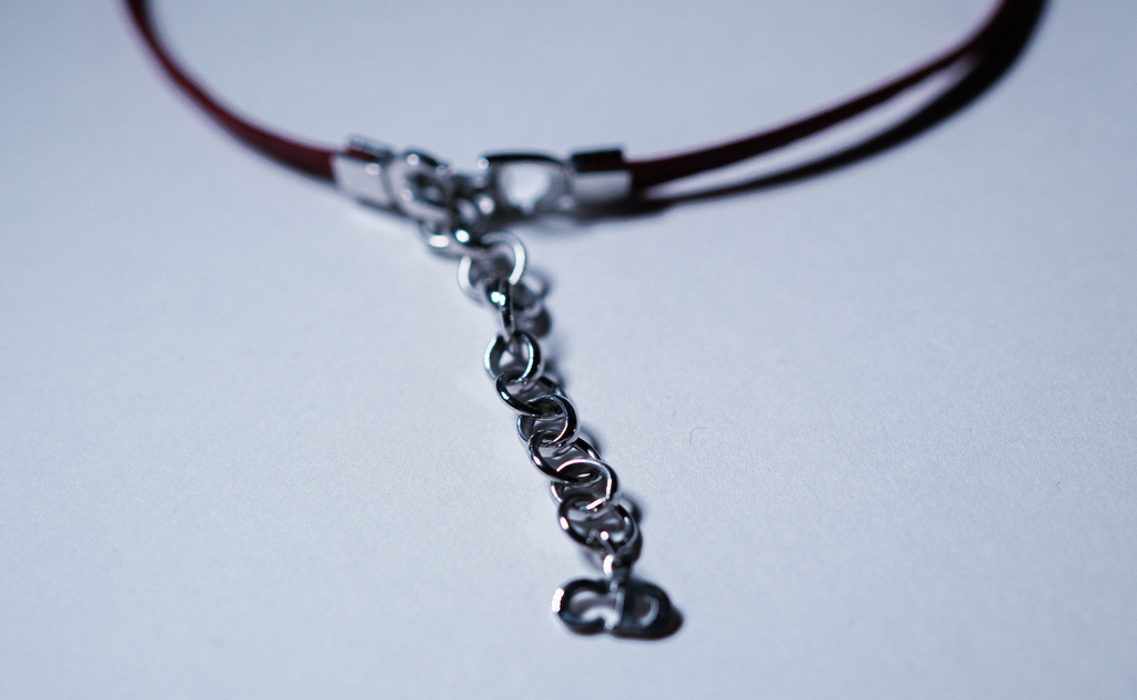 Christian Dior Logo Bow Choker