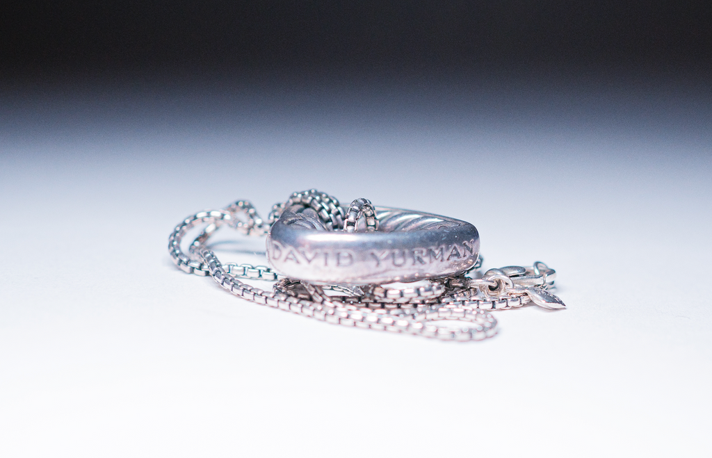 David Yurman Cable Heart Necklace