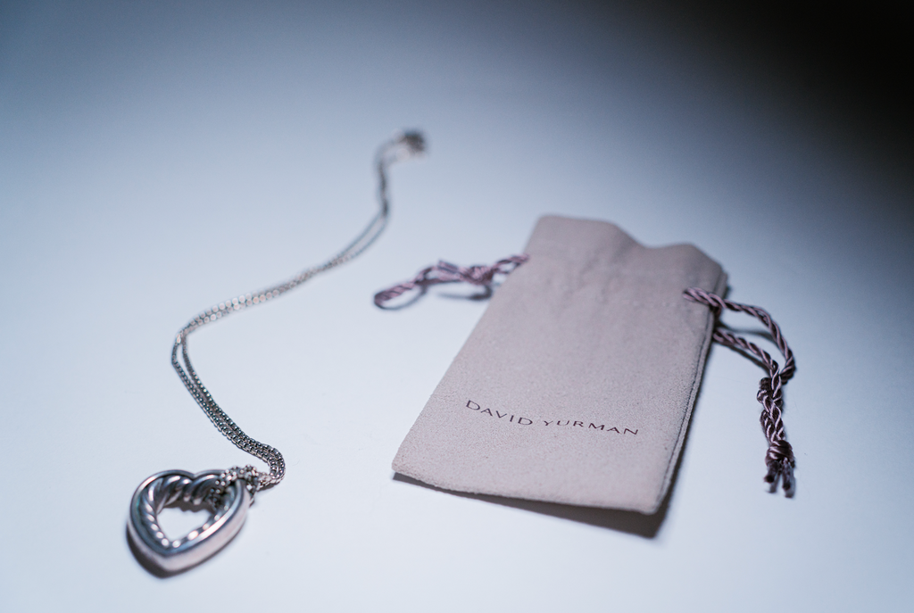 David Yurman Cable Heart Necklace