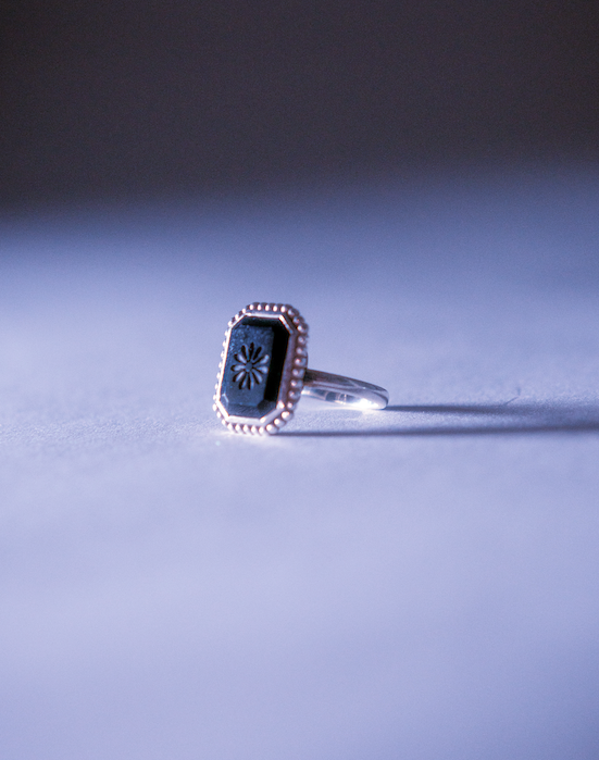 Tiffany Ziegfeld Daisy Onyx Ring