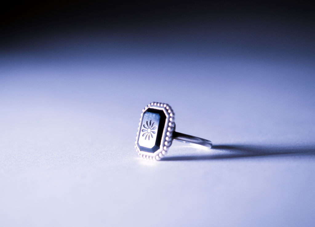 Tiffany Ziegfeld Daisy Onyx Ring