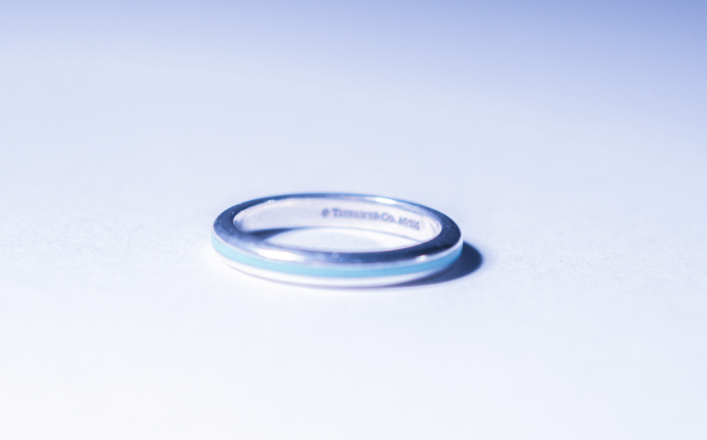 Tiffany Enamel Stripe Ring