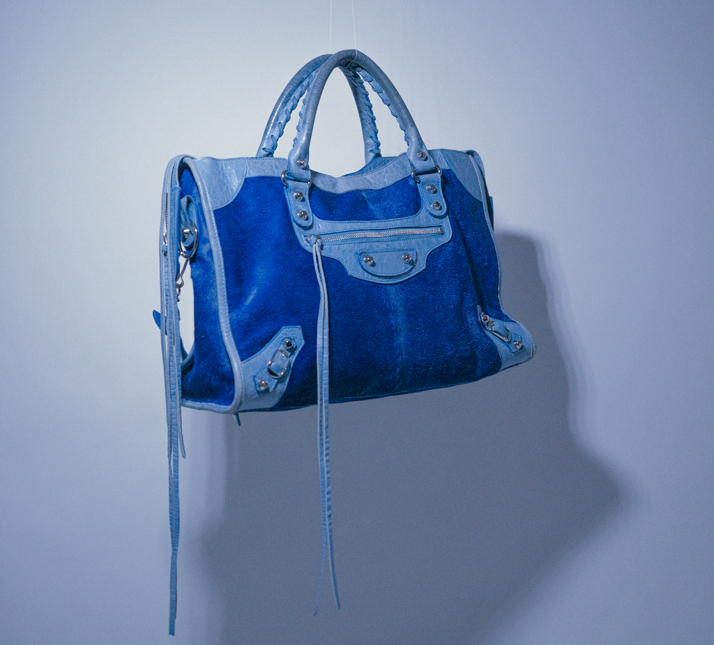 Balenciaga Motocross Chèvre City Bag