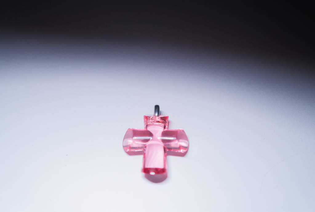 Baccarat Crystal Cross Pendant
