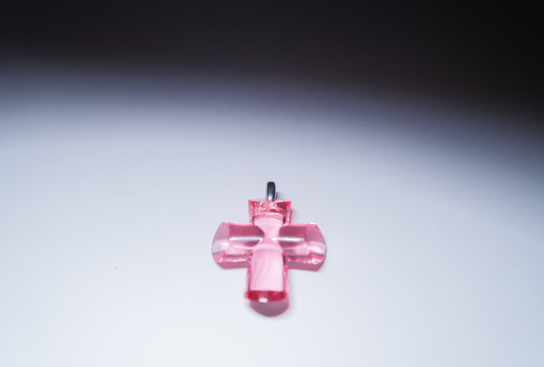 Baccarat Crystal Cross Pendant