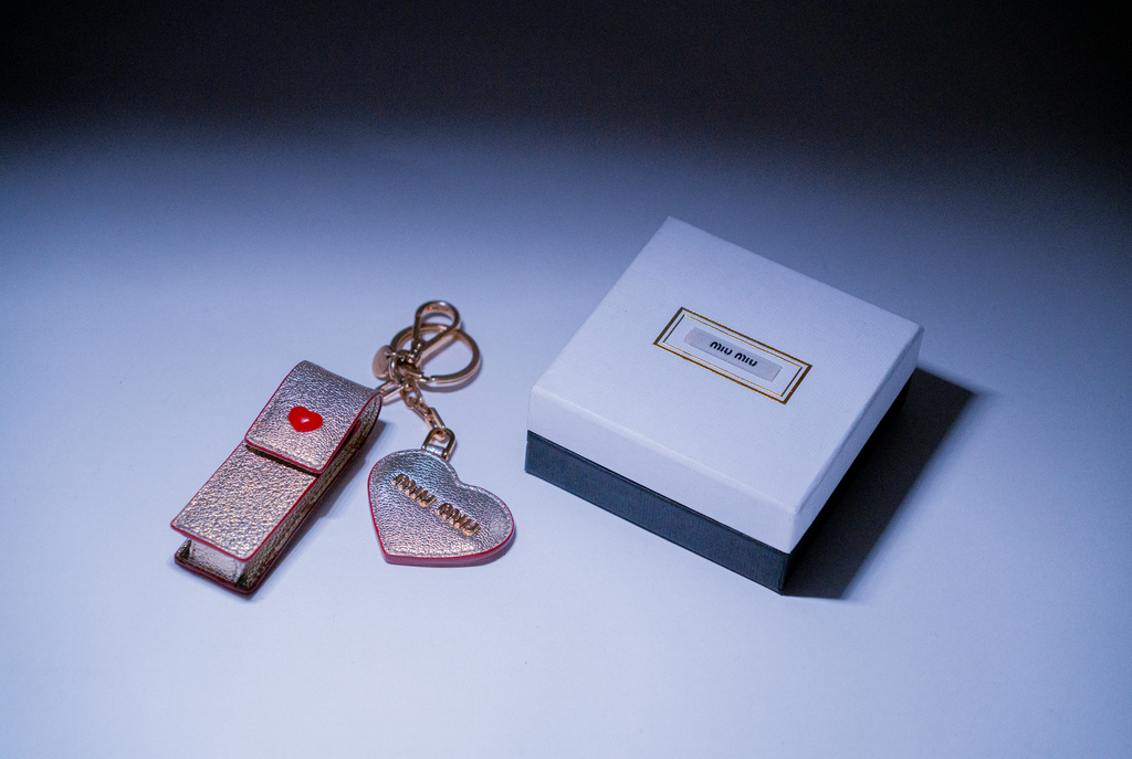 Miu Miu Lipstick Holder and mini Mirror