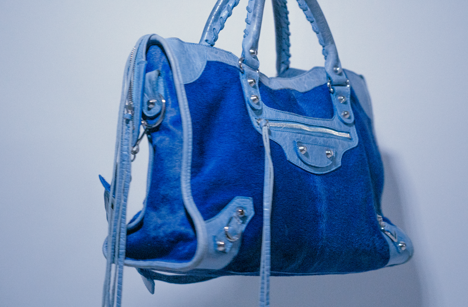 Balenciaga Motocross Chèvre City Bag