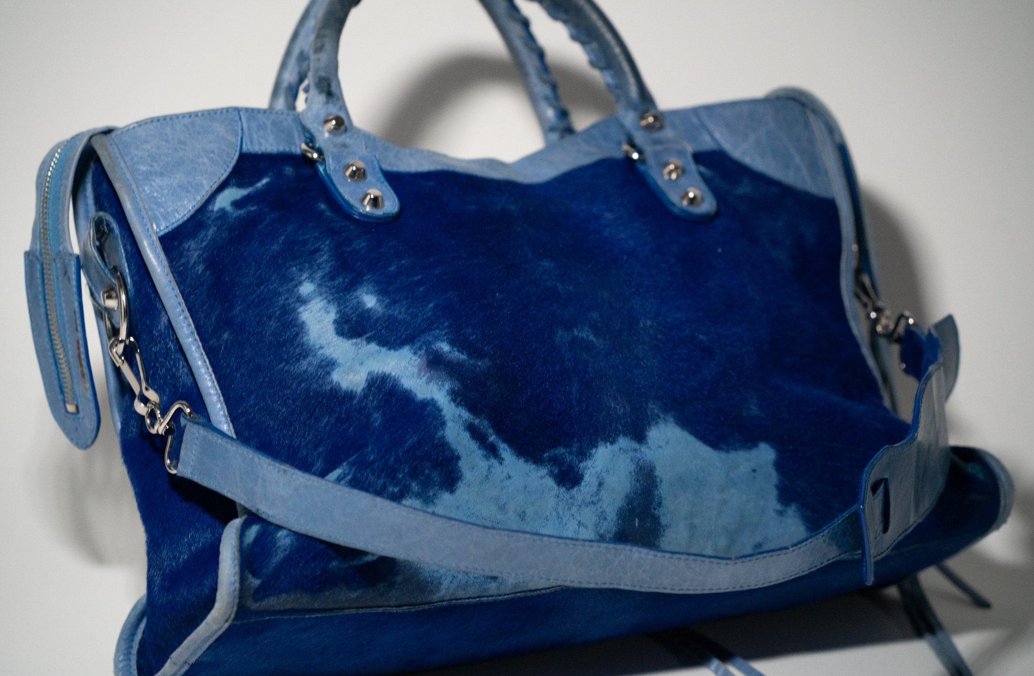 Balenciaga Motocross Chèvre City Bag