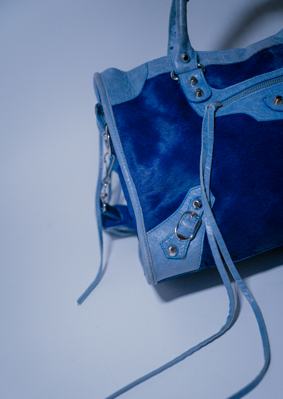 Balenciaga Motocross Chèvre City Bag