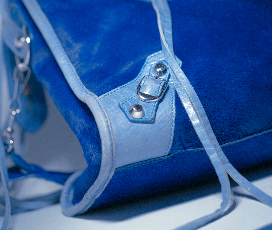 Balenciaga Motocross Chèvre City Bag