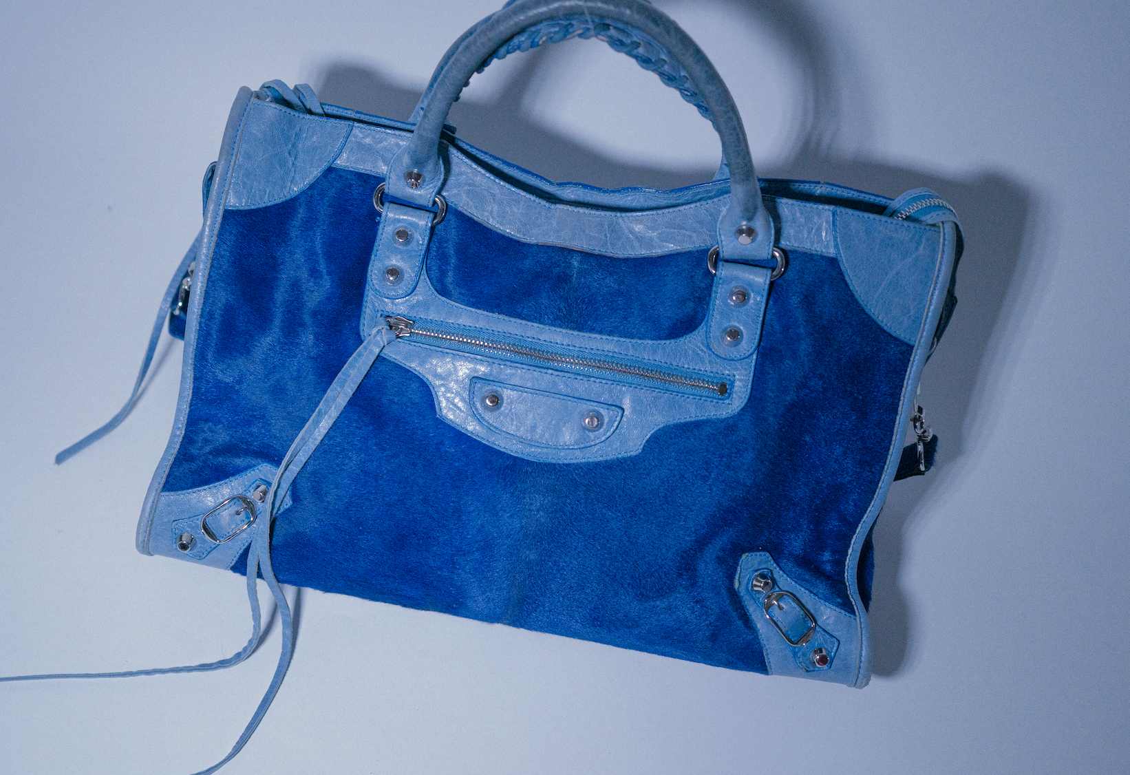 Balenciaga Motocross Chèvre City Bag