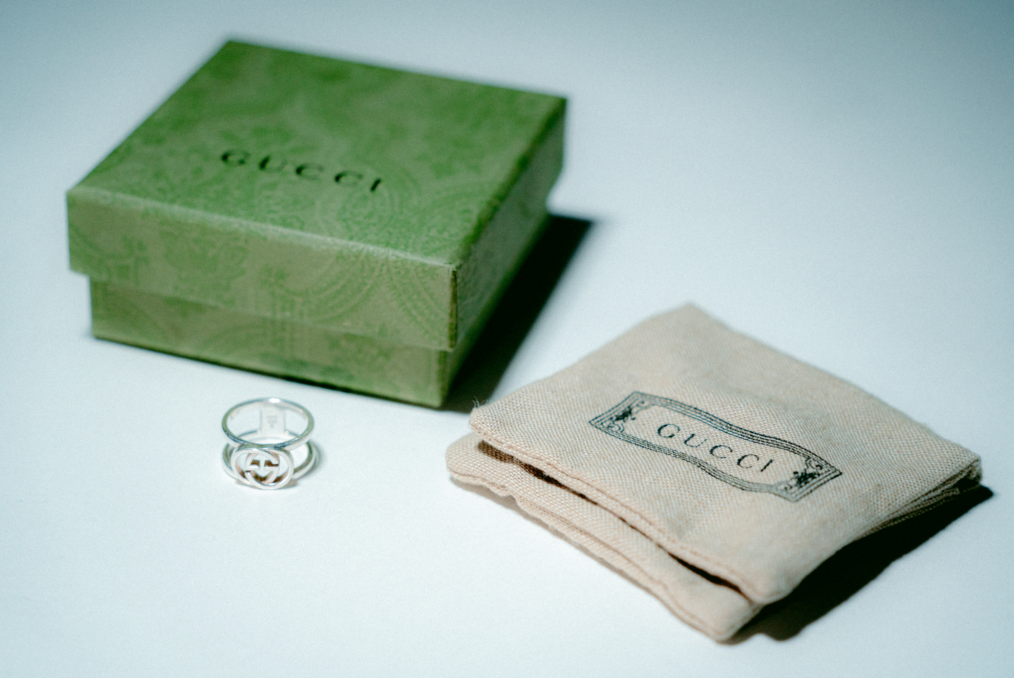 Gucci Interlocking GG Ring