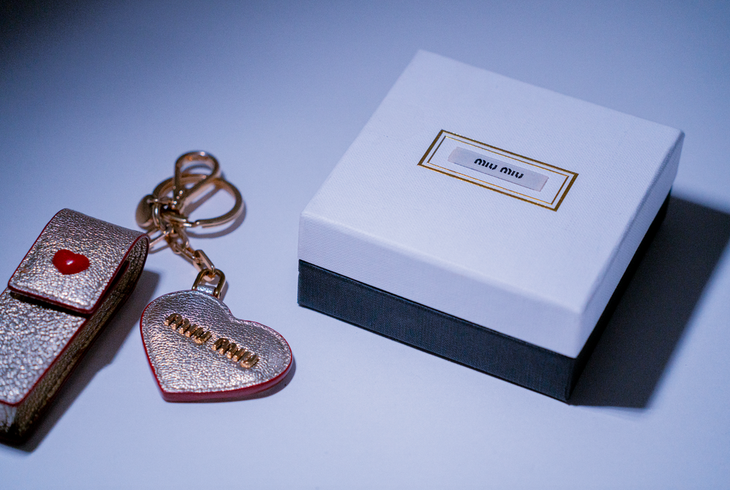 Miu Miu Lipstick Holder and mini Mirror