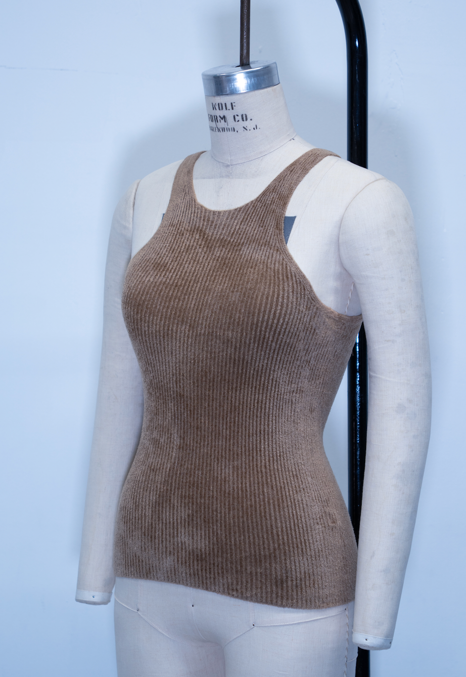 Helmut Lang Chenille Tank Top