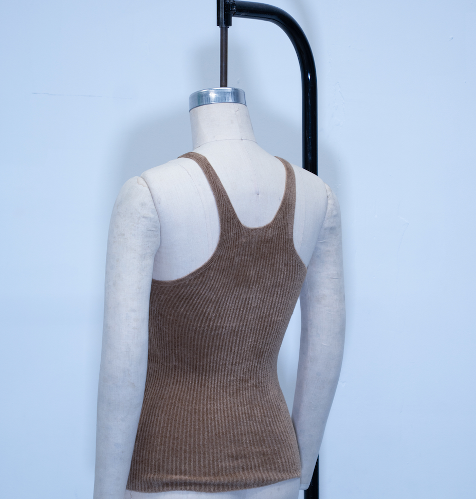 Helmut Lang Chenille Tank Top