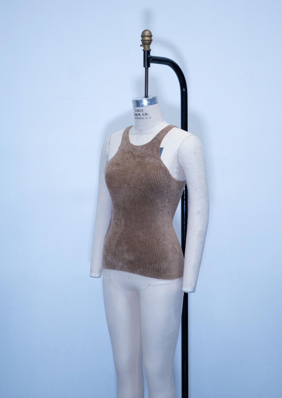 Helmut Lang Chenille Tank Top