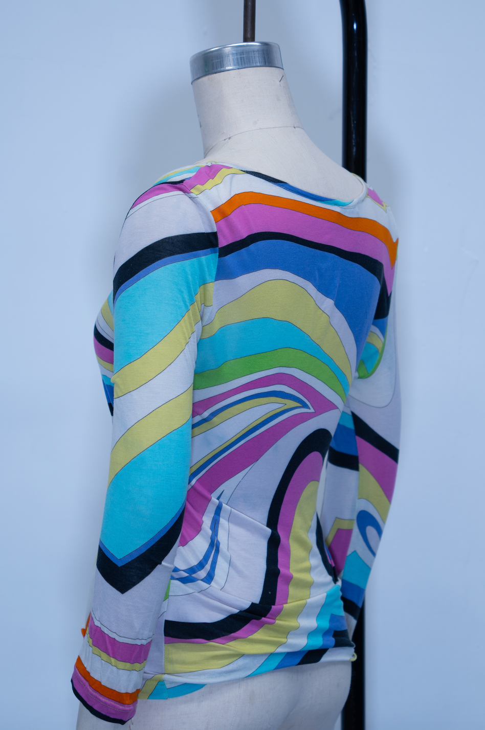 Emilio Pucci 3/4 Sleeve Top