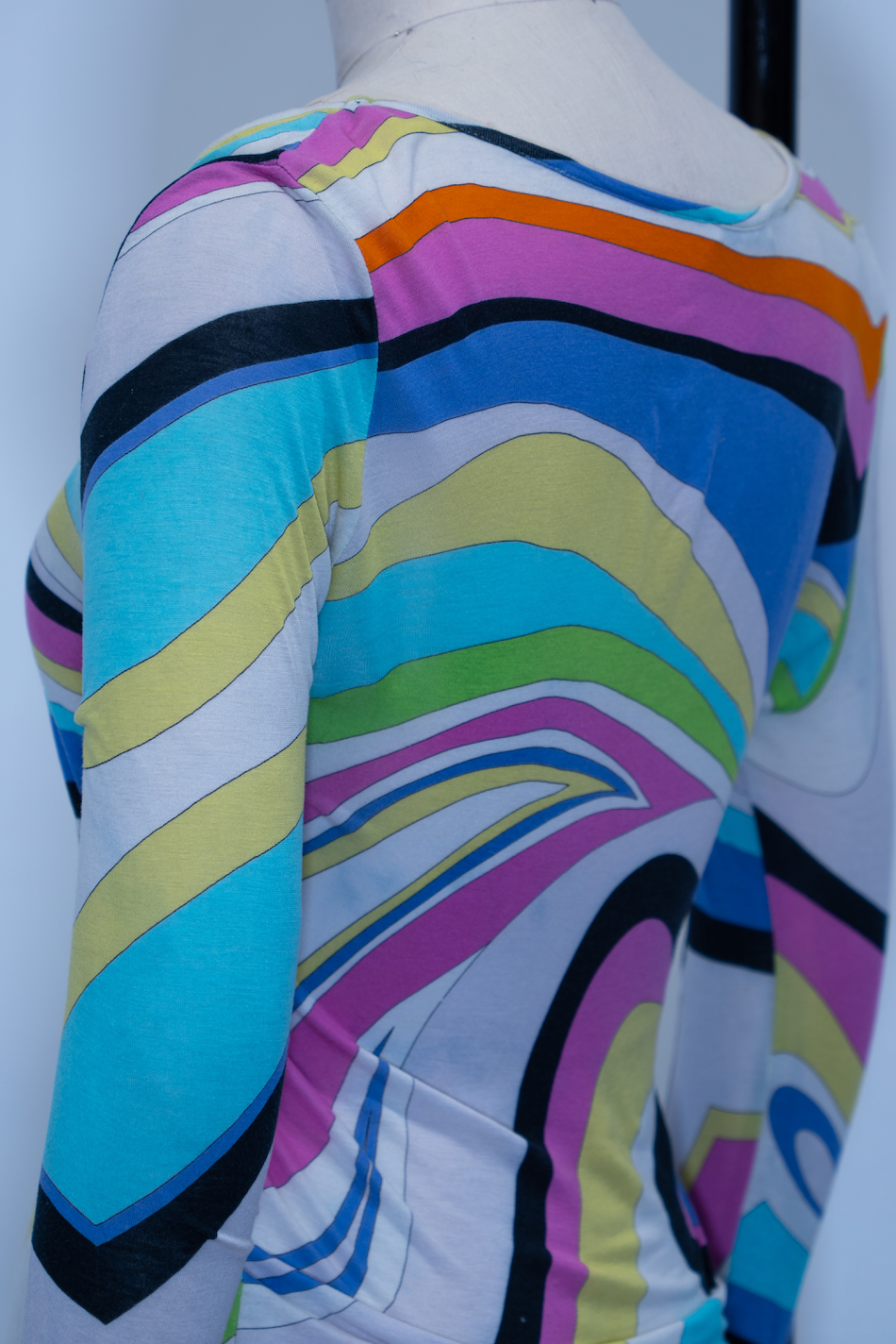 Emilio Pucci 3/4 Sleeve Top