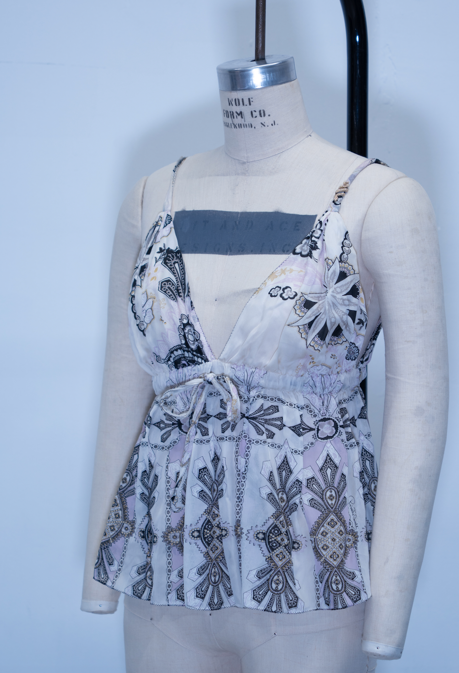 Roberto Cavalli Silk Printed Top