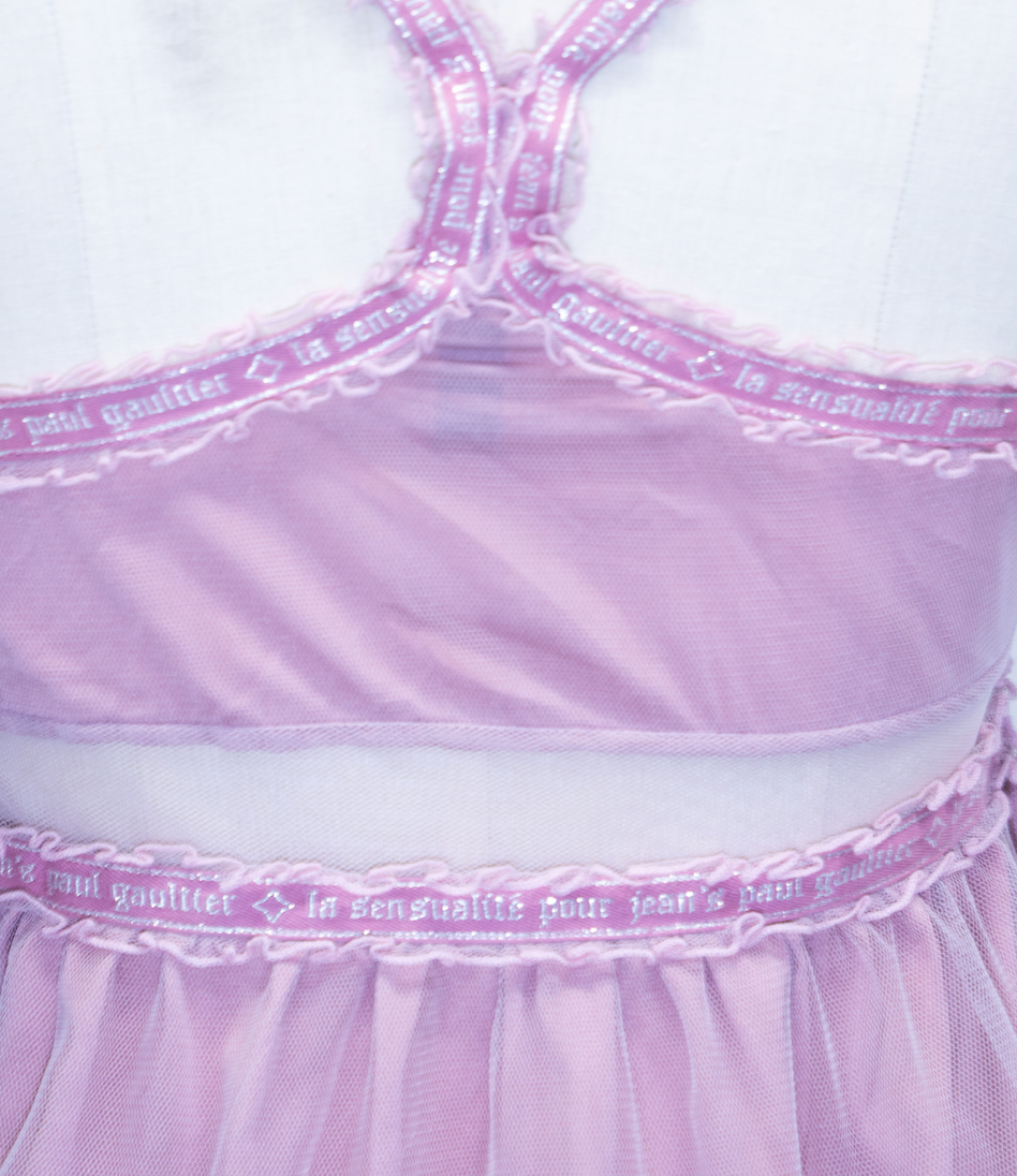 Jean Paul Gaultier Mesh Layered Tank Top