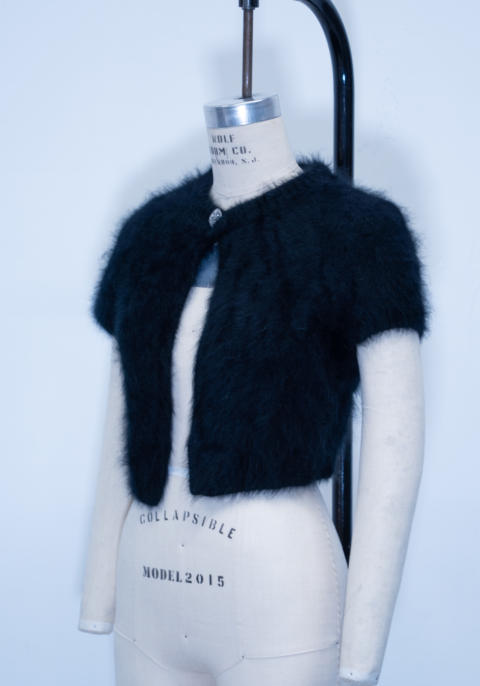Alexander Wang Mohair Cropped Sweater