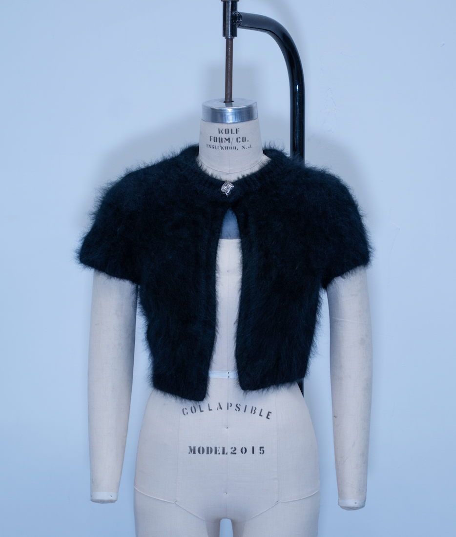 Alexander Wang Mohair Cropped Sweater