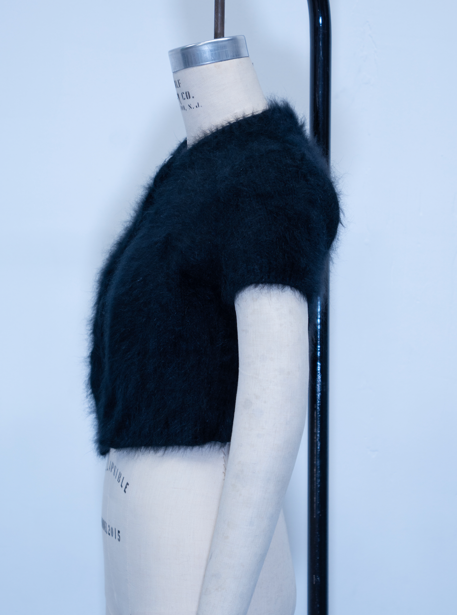 Alexander Wang Mohair Cropped Sweater