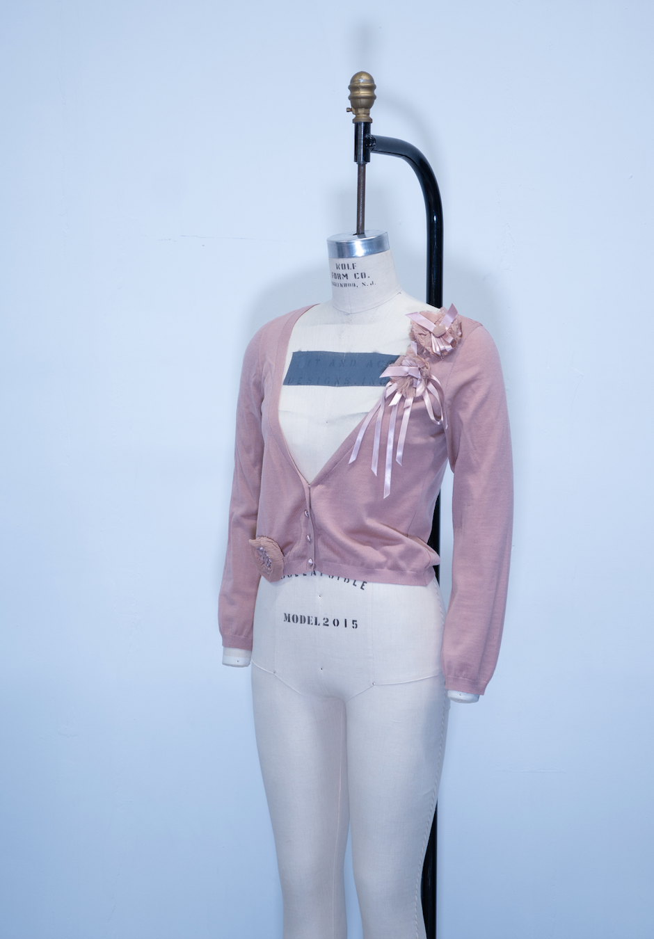 Moschino Cheap & Chic Ribbon Applique Cardigan