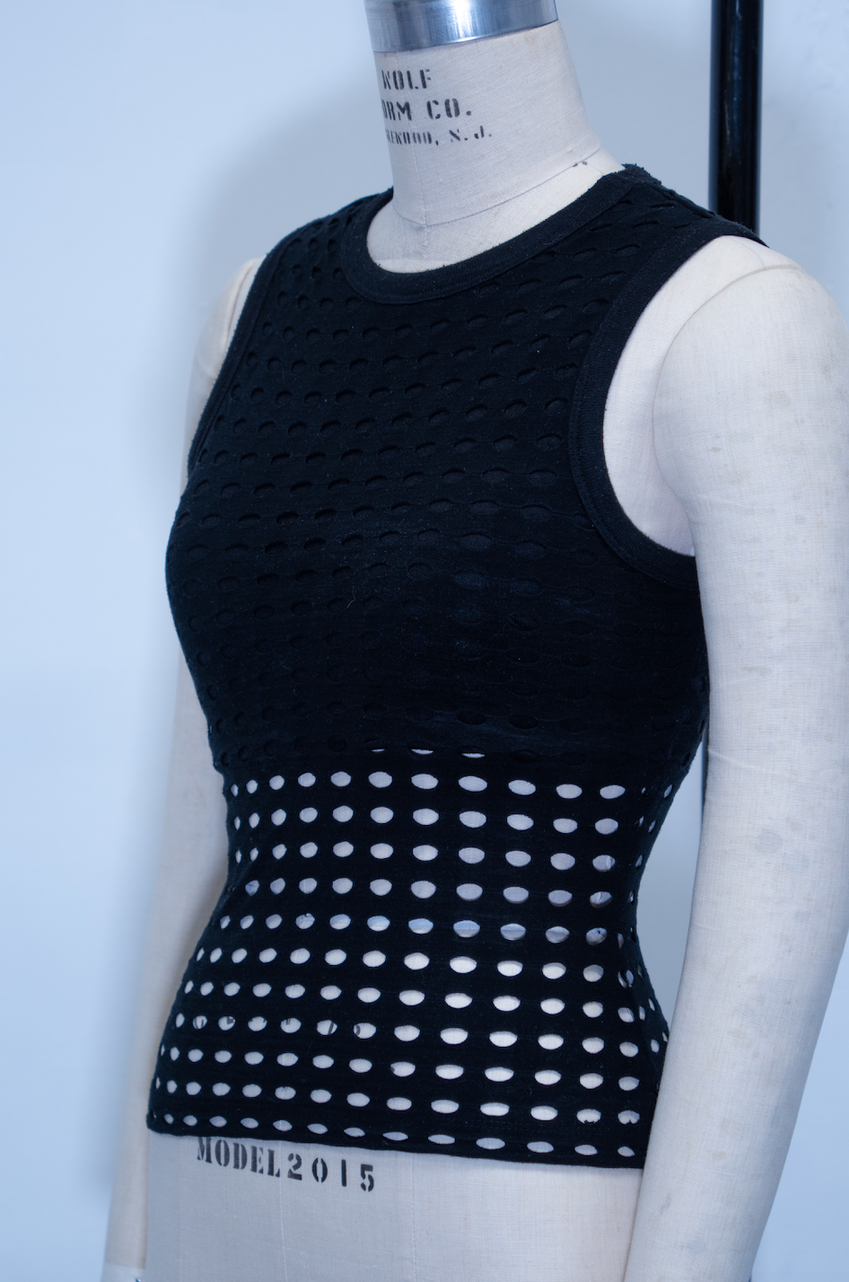 Alexander Wang Holes Sleeveless Top