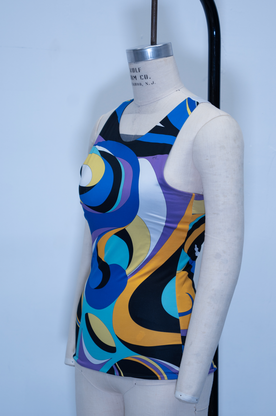 Emilio Pucci Racerback Tank Top