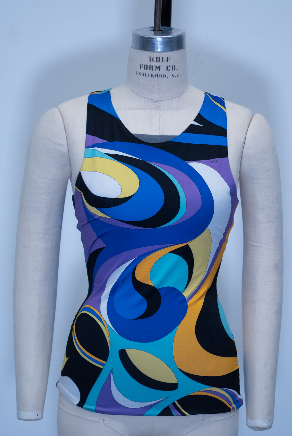 Emilio Pucci Racerback Tank Top