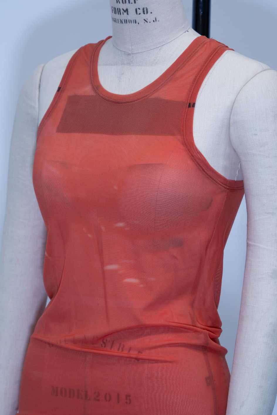 Mowalola Mesh Tank Top