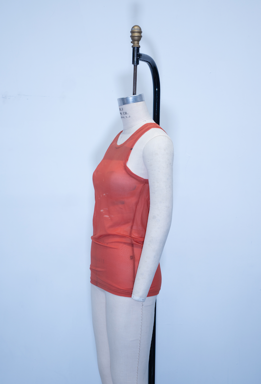 Mowalola Mesh Tank Top