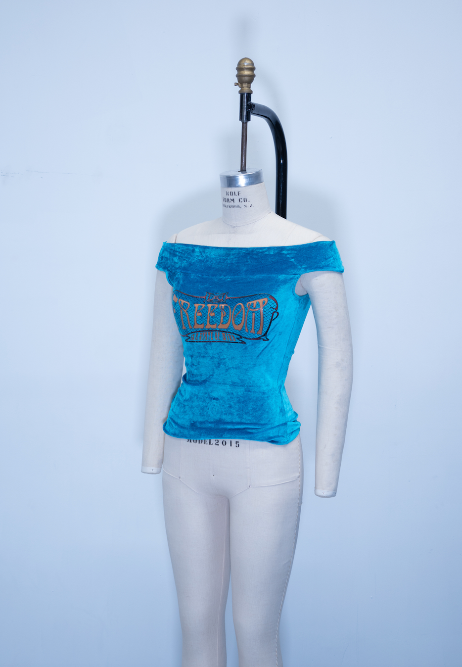 Dolce & Gabbana Freedom Velour Top