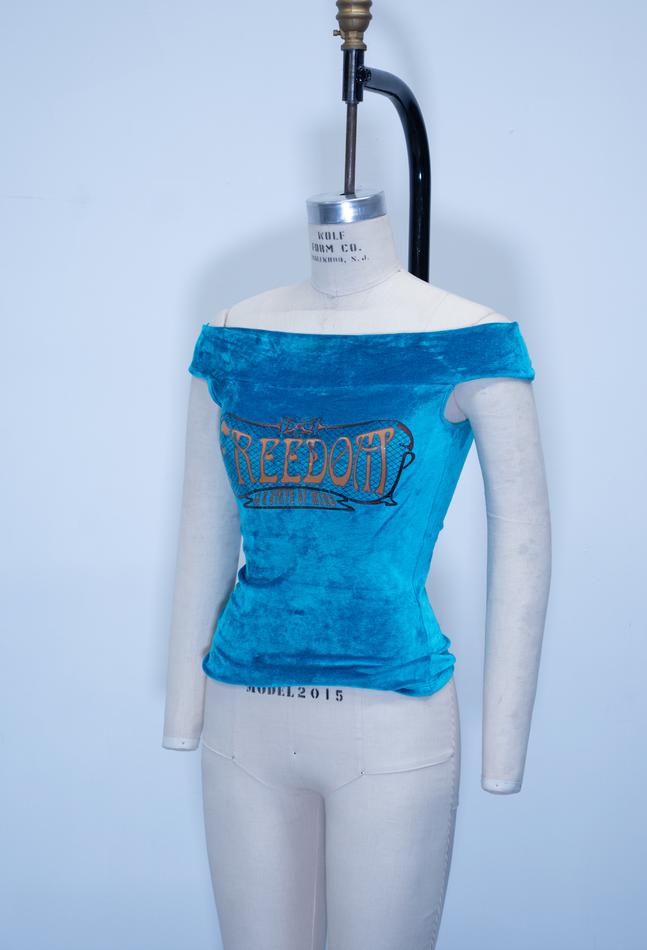 Dolce & Gabbana Freedom Velour Top