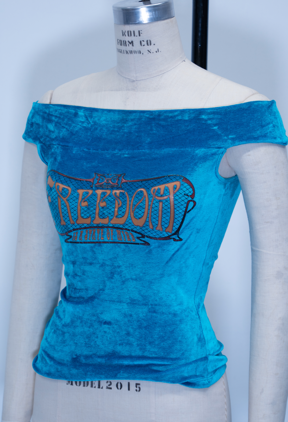 Dolce & Gabbana Freedom Velour Top