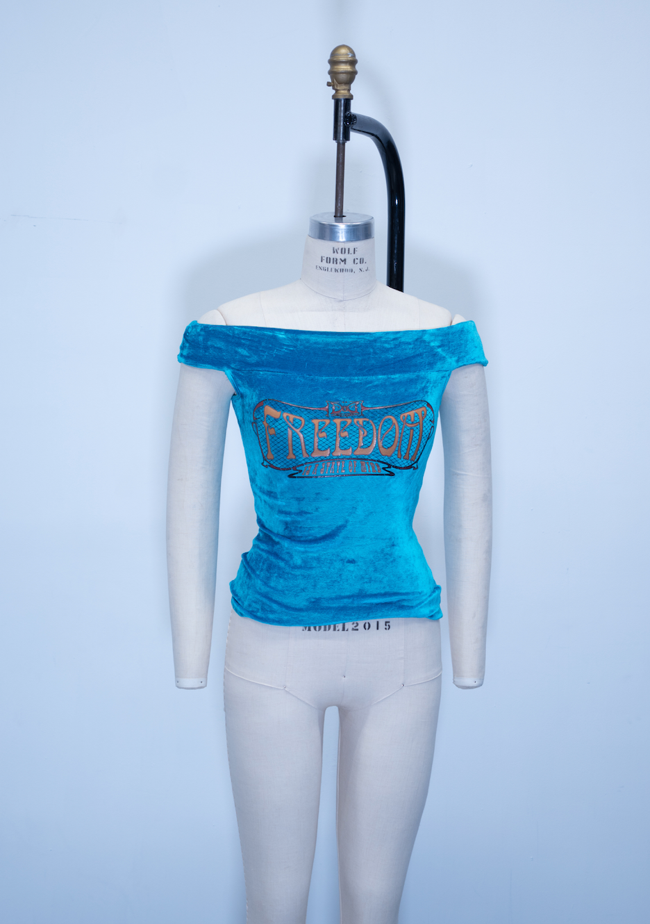 Dolce & Gabbana Freedom Velour Top