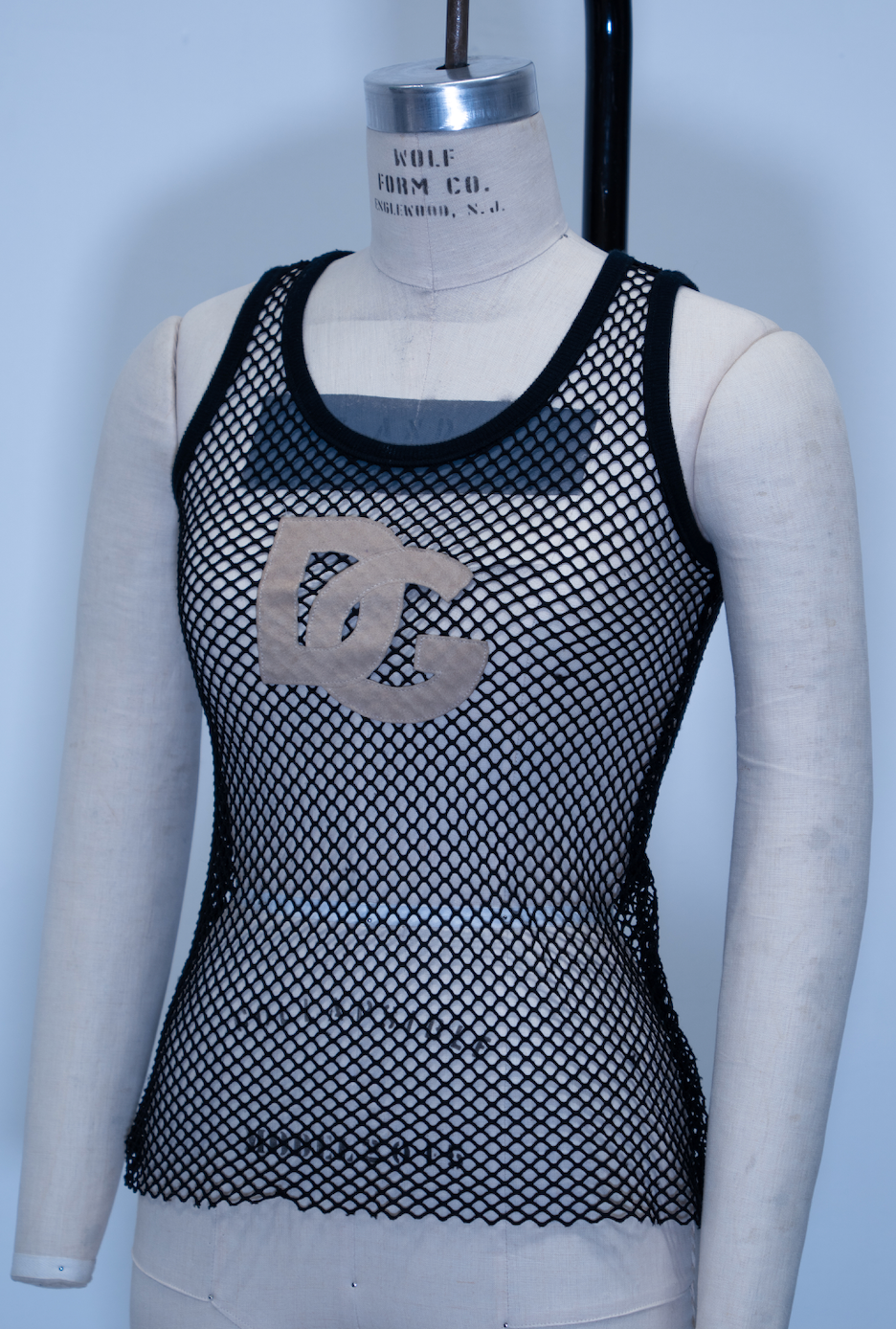 Dolce & Gabbana Fishnet Mesh Tank Top
