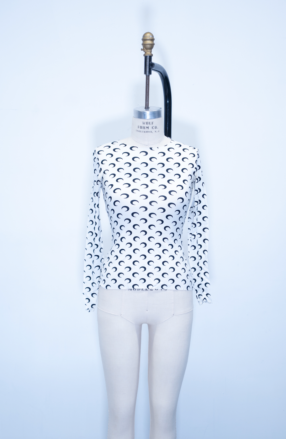 Marine Serre Moon Long Sleeve Top