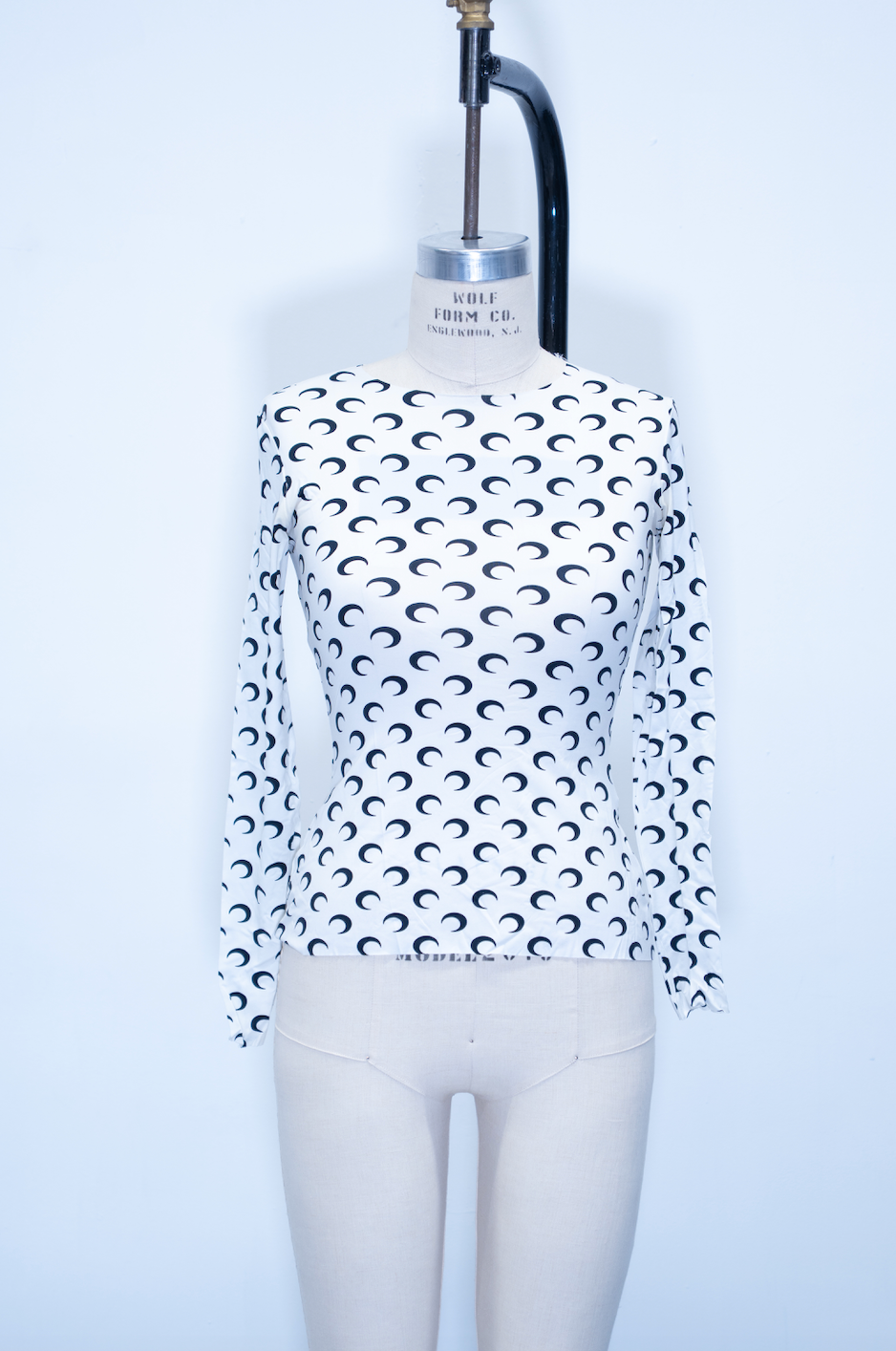 Marine Serre Moon Long Sleeve Top