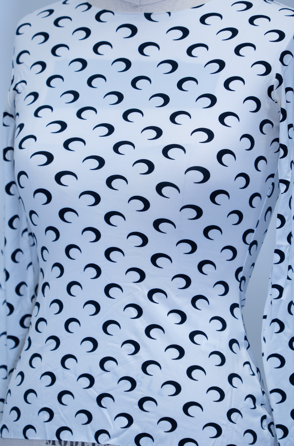 Marine Serre Moon Long Sleeve Top