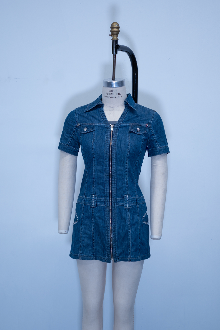 Blumarine Denim Mini Dress