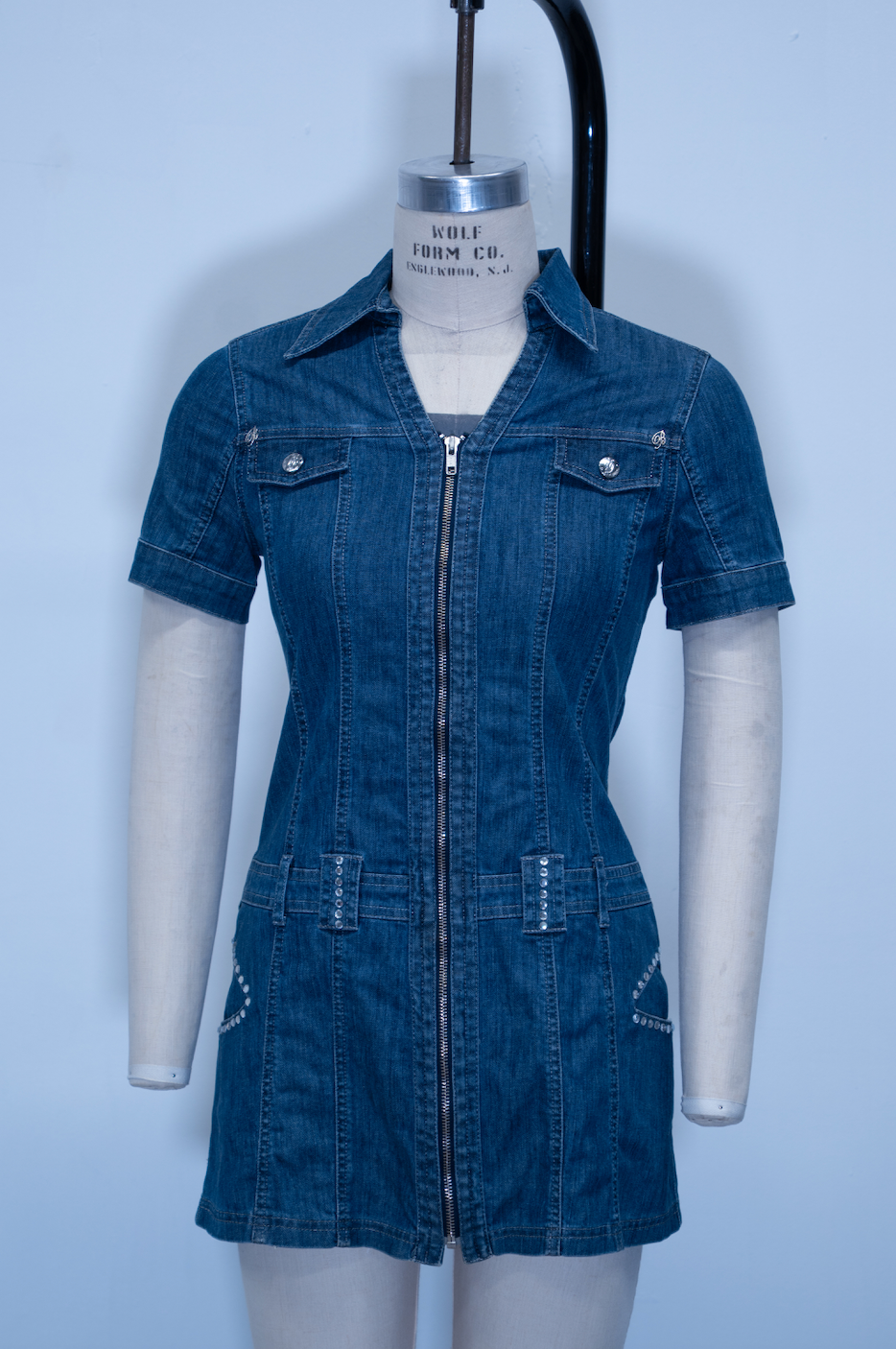 Blumarine Denim Mini Dress