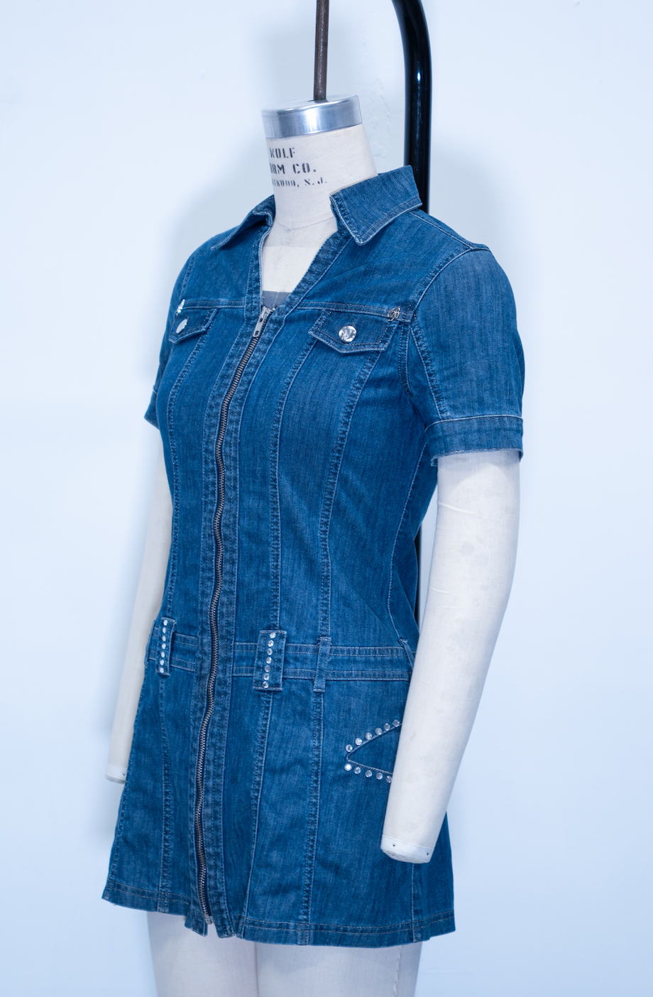 Blumarine Denim Mini Dress