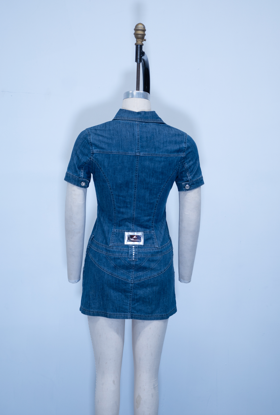 Blumarine Denim Mini Dress