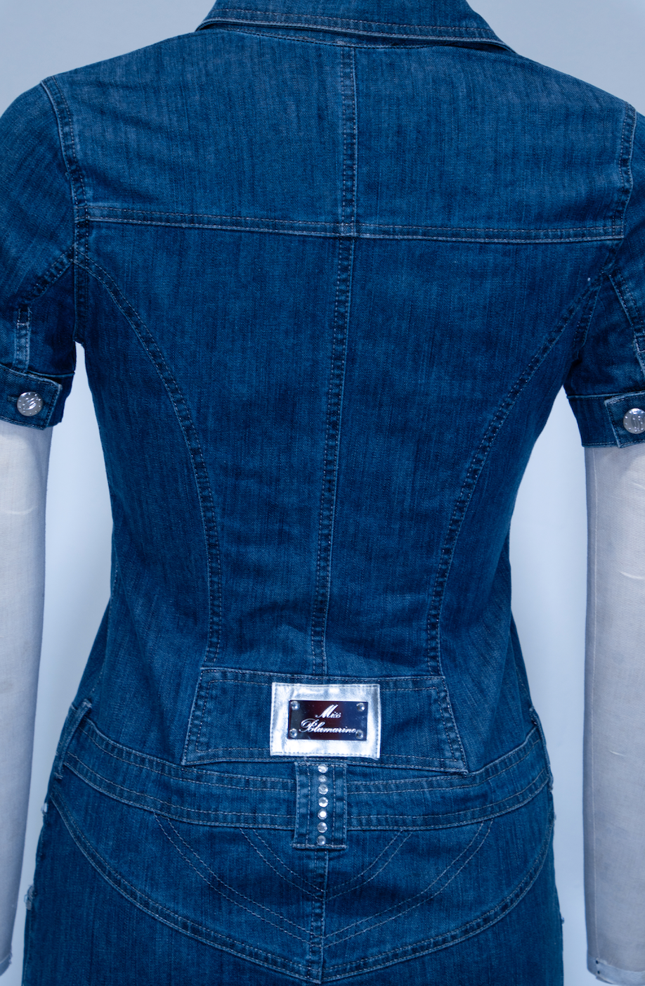 Blumarine Denim Mini Dress