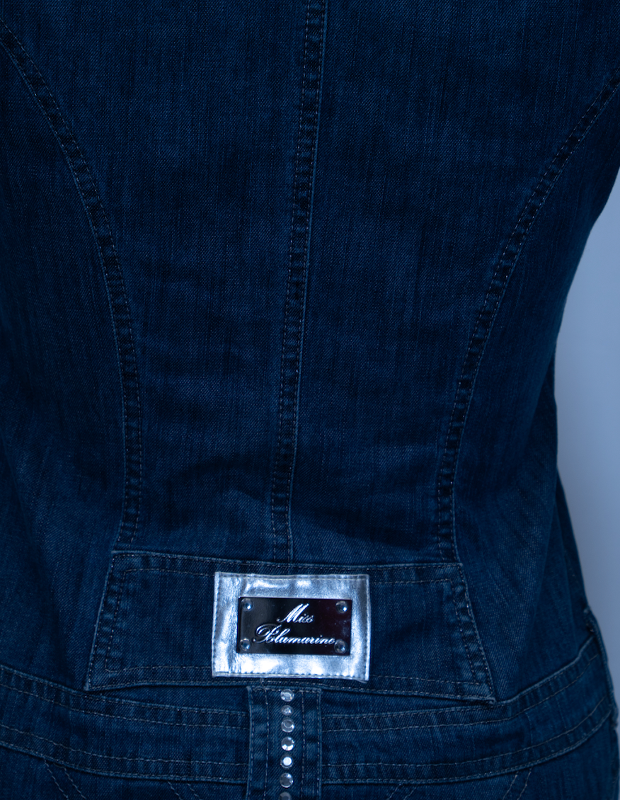 Blumarine Denim Mini Dress