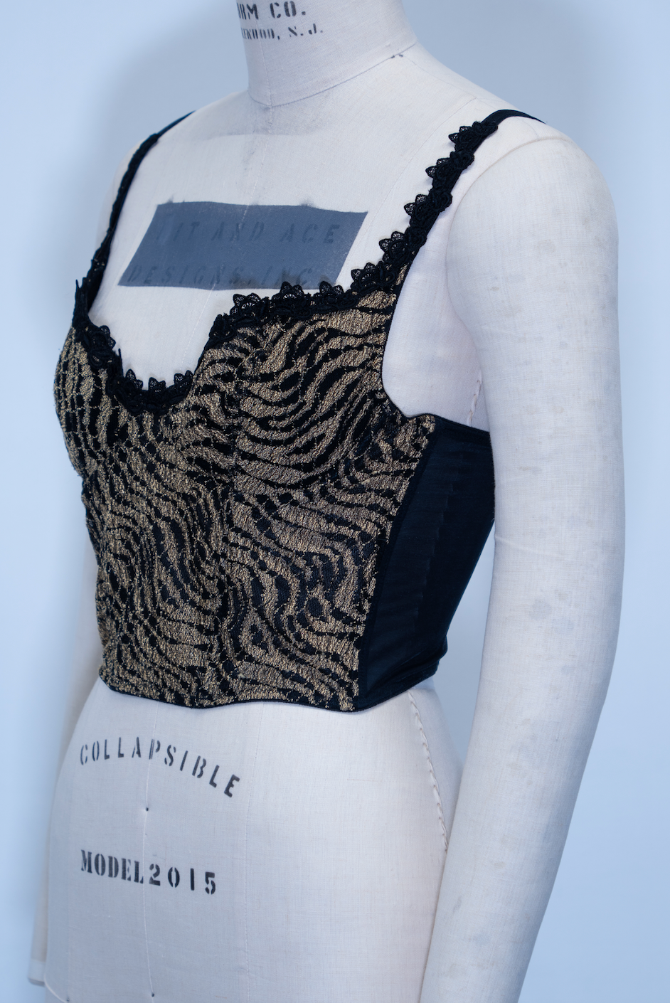 Oscar De La Renta Corset Top