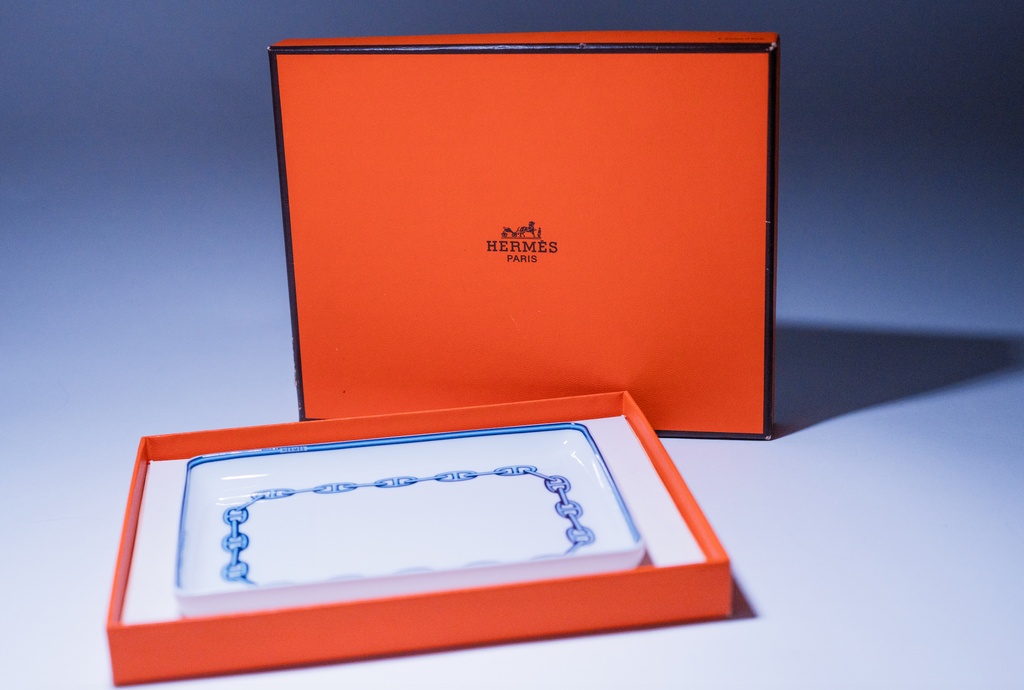 Hermès Chaîne d'Ancre Ceramic Dish